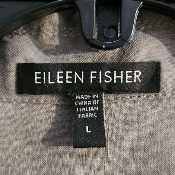 Eileen Fisher Gray Maxi Dress - Picture 6 of 6